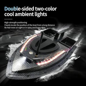 V900 GPS Fishing Bait Boat Intelligent Bait Thrower 40 Points Positioning One-Key Return 500M Remote Control Fishing Boat - 图片 1