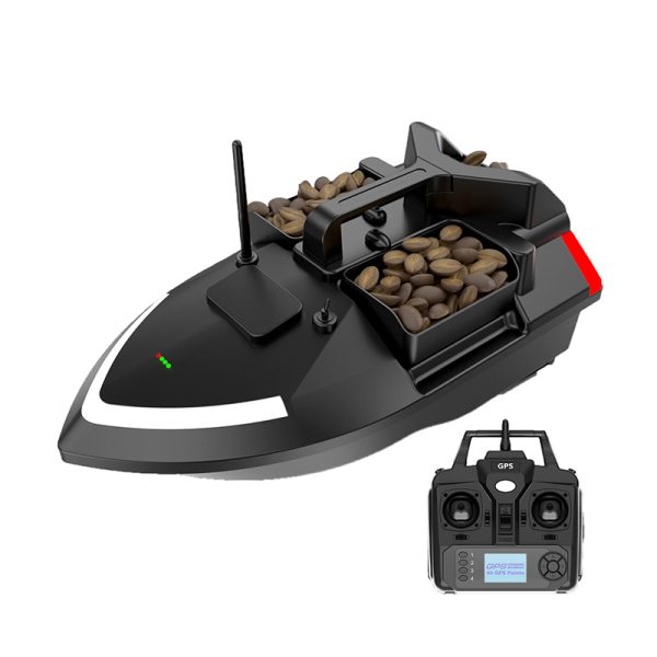 500m GPS Fishing Bait Boat, 40-Point Intelligent Positioning, Multi-Bin, Remote Control, High-Speed Bait & Hook Lure Delivery Boat