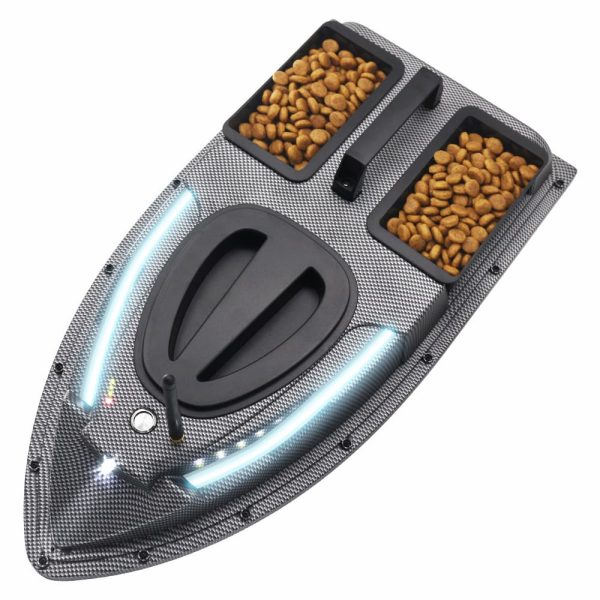V900 GPS Fishing Bait Boat Intelligent Bait Thrower 40 Points Positioning One-Key Return 500M Remote Control Fishing Boat