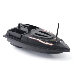 RC Fishing Bait Boat 500m Range Dual Magnetic Bait Hoppers Bright Night & Turn Lights - 图片 3