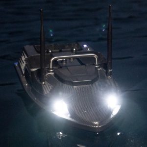 V803Pro GPS Remote Control Fishing Bait Boat with Fish Finder, 4 Hoppers, Built-in Sonar, 200 Fishing Spots - 图片 3