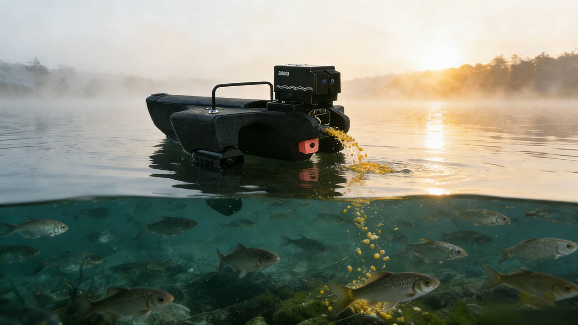 Smart Automatic Bait Feeding | Auto Hooking & Line Releasing | 300m Long-Distance Remote Control